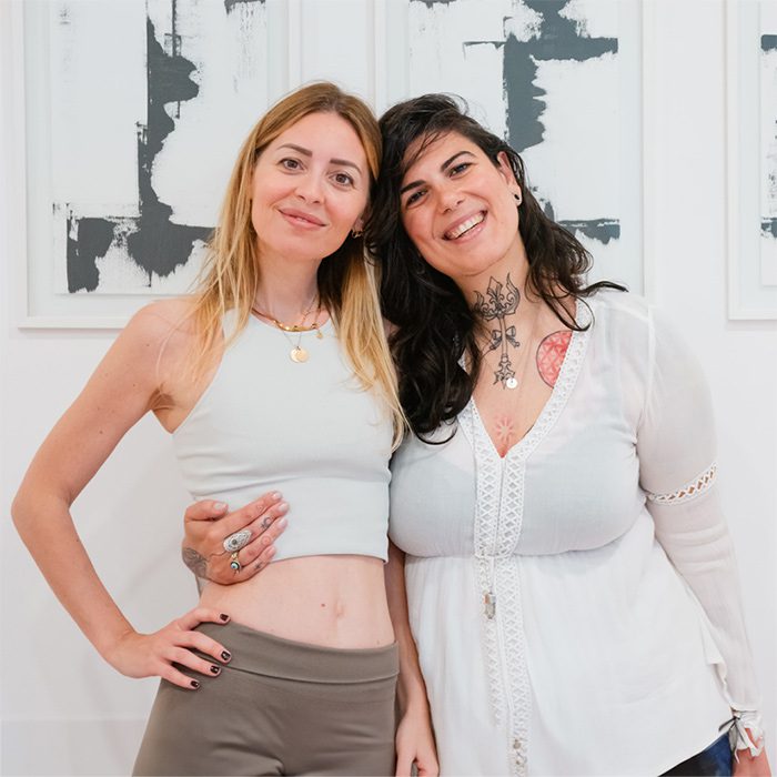 Yoga Wine Retreat nel cuore del Monferrato carolina e giulia